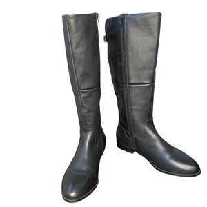 ALDO black Keesha knee high riding‎ boot. Size 7.5